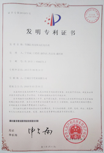 公司專利證書